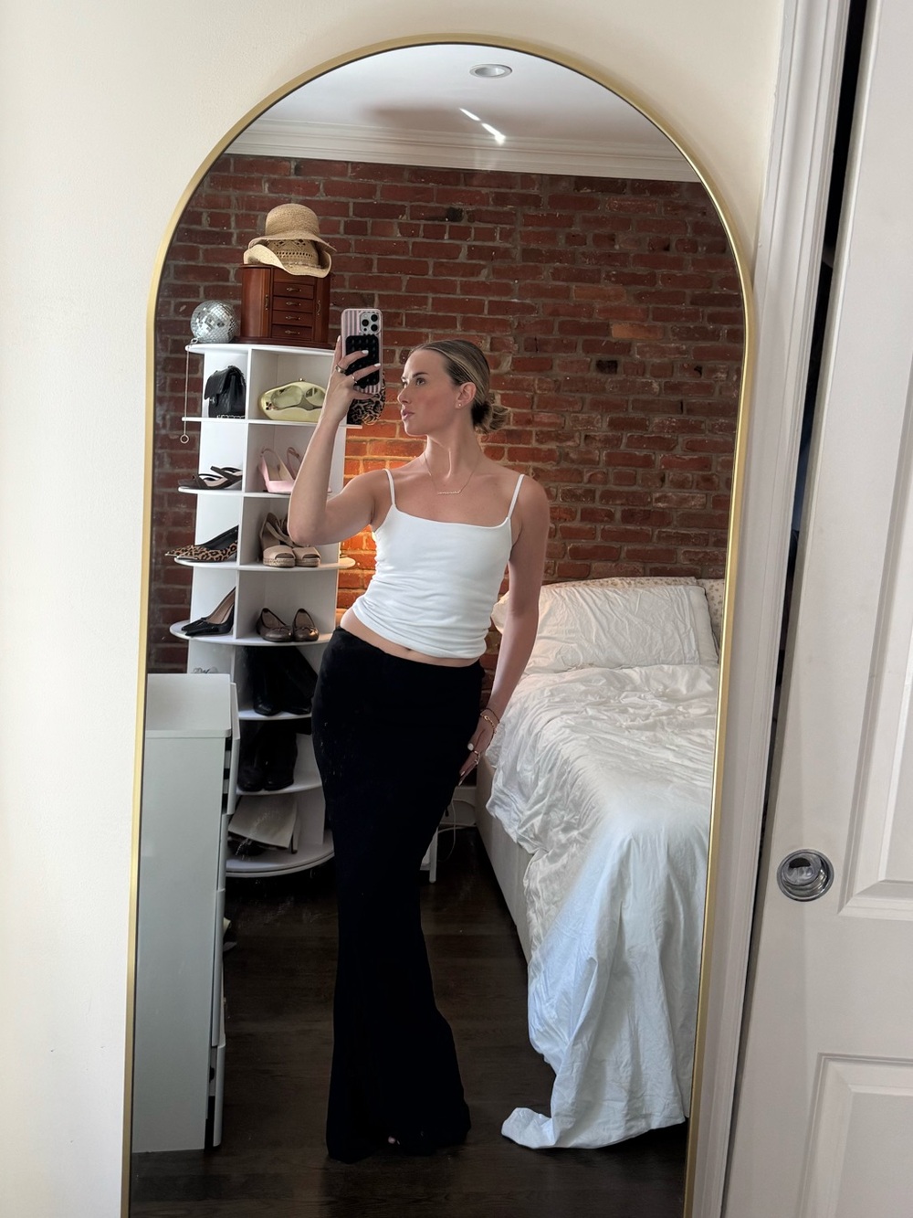 Beginning Boutique Black Maxi Skirt with Tag